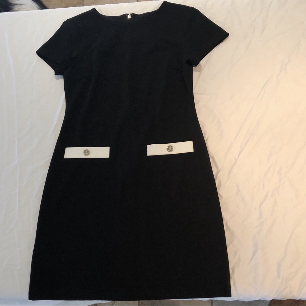 Black Short Sleeve Dress